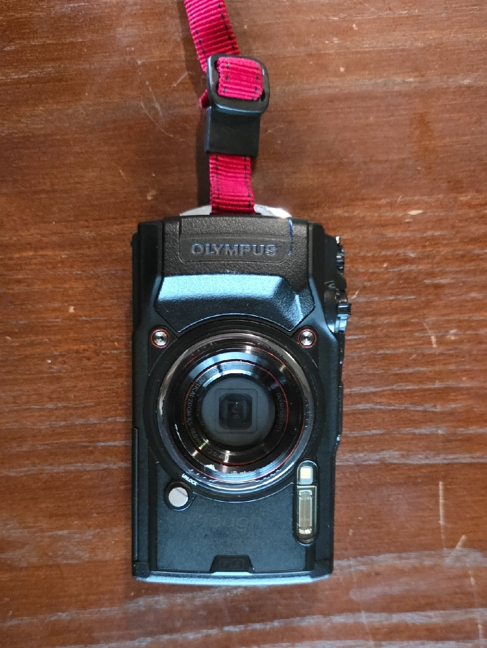 Olympus Tough Black Rugged Waterproof Camera
